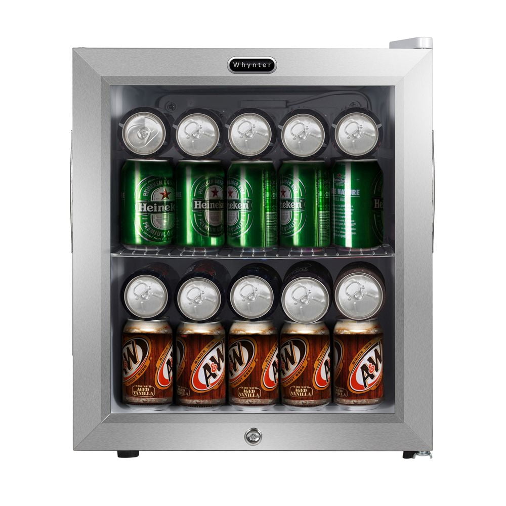 beverage cooler with lock