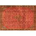 thumbnail image 1 of Ahgly Company Indoor Rectangle Persian Orange Traditional Area Rugs, 7' x 9', 1 of 1