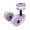 Purple, variant on Floating On-Water Exercise Gear for Swimming 2pc Barbells and EVA Dumbbells with Circular Buoyancy Water-Based Training for Adults