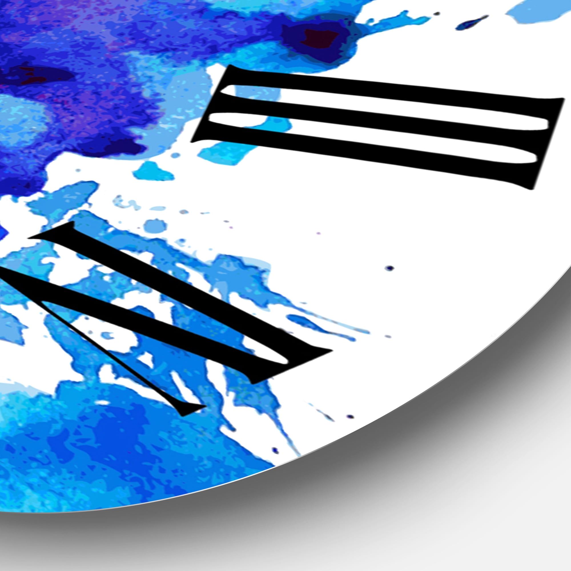 Designart 1 in Modern,Contemporary Wall Clock