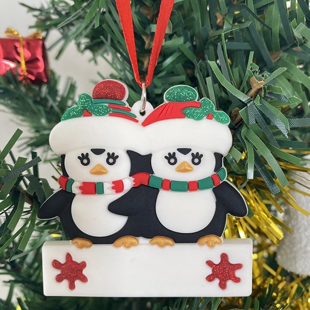 Pingüinos, Adorno De Árbol De Navidad Diy Con Cordón, Colgantes De Animales De Diseño Creativo Diy Para Chimenea De Windows Speravity HA041400-01