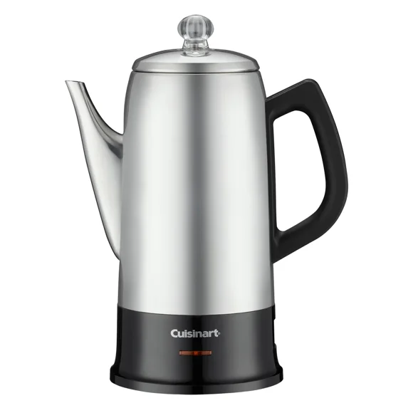 Cuisinart Percolateur Classique en Acier Inoxydable 12 Tasses