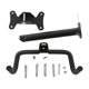 thumbnail image 4 of Soporte de pared para bicicletas, estante de almacenamiento horizontal para bicicletas en interiores, gancho de montaje en pared, cuelgue su no ajustable, 4 of 8