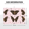 thumbnail image 3 of Microfiber Dish Drying Mat, Boho Butterfly Pink Dish Drying Pad Mats for Kitchen Counter Dishes Rack Pad, 18 x 24 inches, 3 of 9