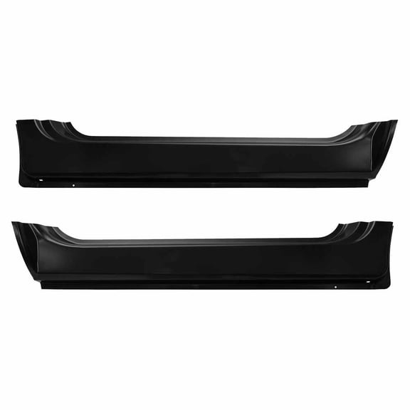 OE Style Rocker Panel - PAIR. Fits 02-08 Dodge Ram 1500 Pickup Truck 2 Door Standard Cab, 03-09 Dodge Ram 2500 Pickup Truck 2 Door Standard Cab, 03-09 Dodge Ram 3500 Pickup Truck 2 Door Standard Cab