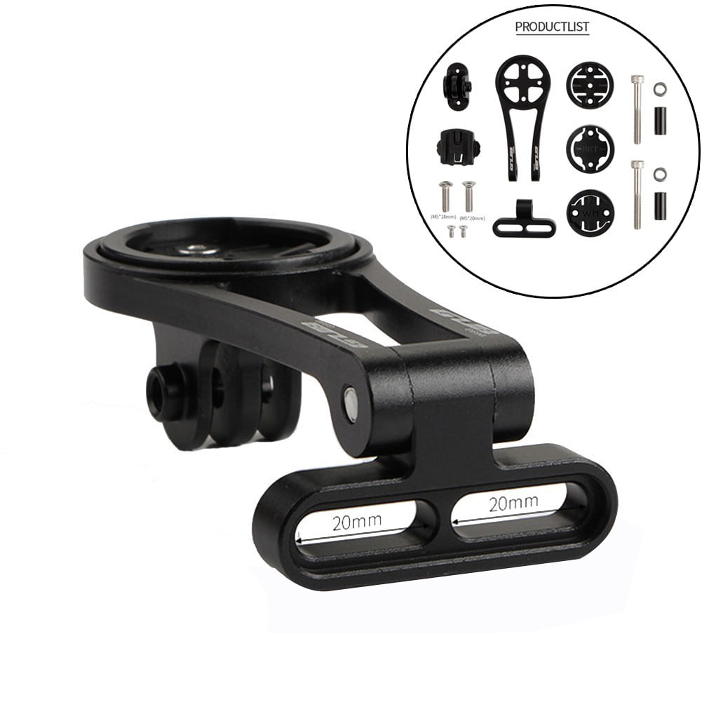 Bike Stem Extension Computer Out Front Mount Holder For Garmin Bryton Cateye New 