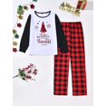 thumbnail image 2 of Pijama Navideña Familiar Pareja Hombre Dama Niño Navidad, 2 of 8