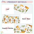 thumbnail image 4 of Dailycode Cotton Pajama Set Snug Fit Long Sleeve Top and Pants for 18M-8Y Cartoon Lions and Elephant, 4 of 7