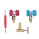 thumbnail image 4 of Kit Adaptador R134A, Extractor De Válvula De Doble Cabeza De Latón, Acoplador Rápido Fácil De Instalar Para Sistema De Aire Acondicionado De Automóvil Ccdes Otros, 4 of 8