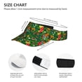 thumbnail image 2 of Kdxio Cute Christmas Stocking Bear Print Sun Visor Hat Golf Visor Adjustable Velcro Outdoor Sports Cap for Men Women, 2 of 6