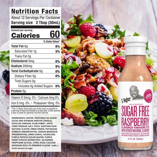 G Hughes Sugar Free, JD28&nbsp;Salad Dressing Bundle - Gluten Free Dressings,  Keto-Friendly, Low Carb Dressing, Healthy 12 Oz Bottles (4-Pack Honey  Dijon, Sweet, Raspberry, & Balsamic) - Walmart Business Supplies
