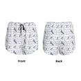 thumbnail image 6 of Goofa Lavender Flowers Printed Women 2 in 1 Running Shorts,Quick Dry Athletic Workout Shorts,High Waisted Athletic Shorts with Liner Pockets-XX-Large, 6 of 9