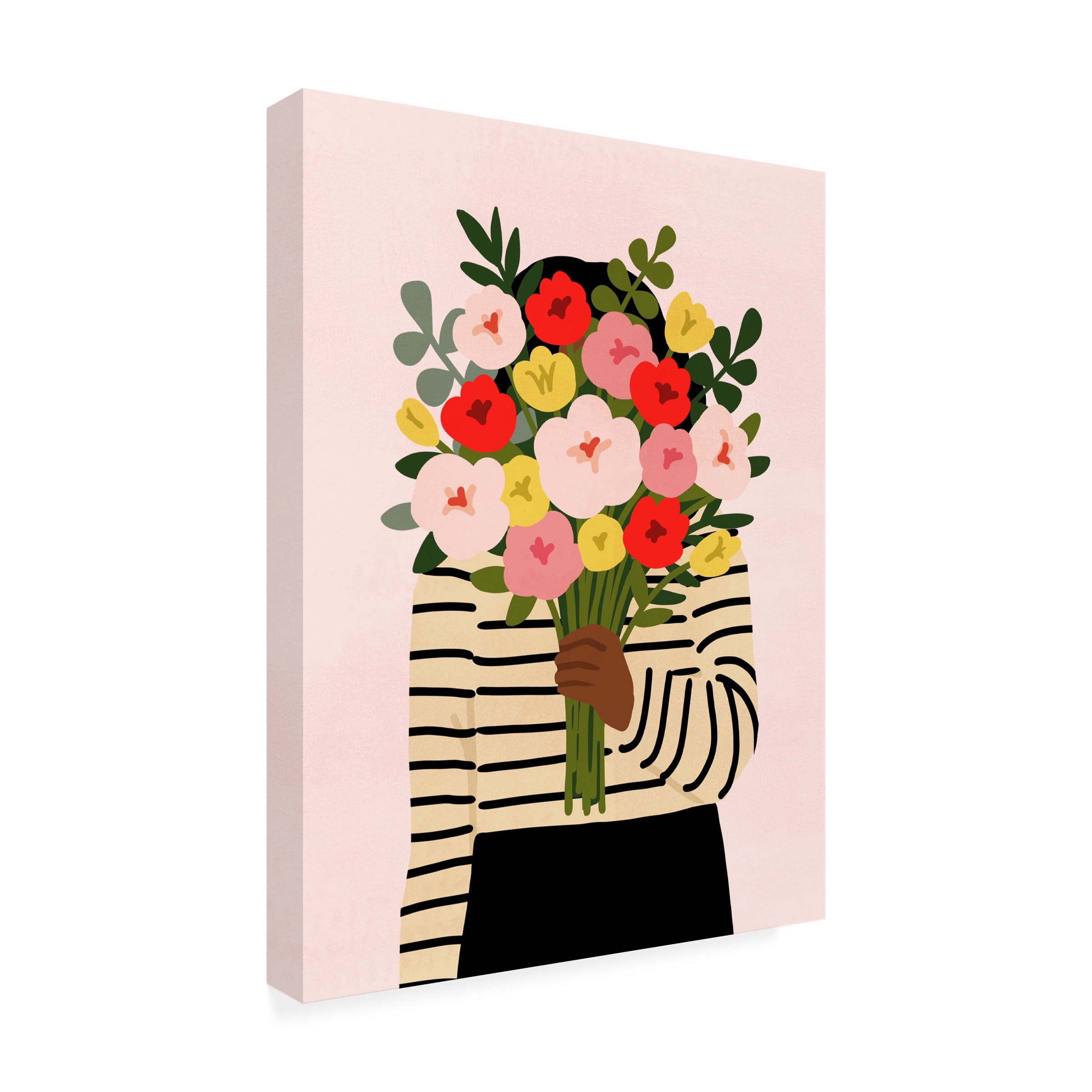 Victoria Borges 'Darling Valentine I' Canvas Art