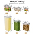 thumbnail image 2 of Set de recipientes herméticos Chef's Path, 36 unidades, sin BPA, 2 of 9