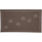 Angle View: Arm & Hammer Litter Mat with Paw Design, 23 by 13-Inch