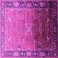 thumbnail image 1 of Ahgly Company Indoor Square Oriental Pink Industrial Area Rugs, 5' Square, 1 of 4