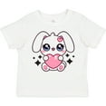 thumbnail image 3 of Inktastic Valentine Bunny Baby Heart Girls Toddler T-Shirt, 3 of 5