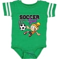 thumbnail image 3 of Inktastic Soccer Girl Girls Baby Bodysuit, 3 of 5