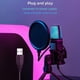 thumbnail image 5 of r5r YANMAI SF-666R USB Microphone RGB Condenser Mic for Podcast a6i Recording Studio Streaming Lapto, 5 of 5