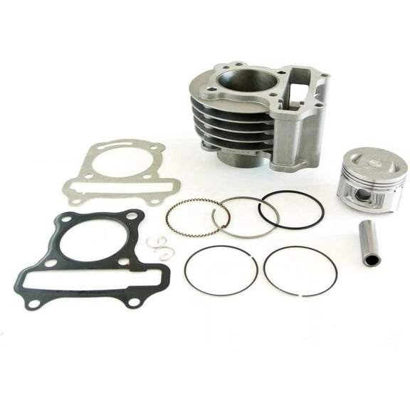 JRL Scooter Engine Big Bore Kit Motorcycle Parts with 2 x Gaskets, 1.91 lbs