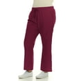 thumbnail image 5 of HEAL+WEAR Plus Size Women’s Clinical Scrub Pants with Elastic Waistband & Cargo Pockets 4-Way Stretch - Straight Leg, 5 of 8