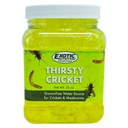 Exotic Nutrition Thirsty Cricket Gel (2 lb.) - Calcium-Enriched Alternative Water Source for Crickets and Mealworms