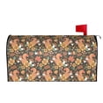 thumbnail image 2 of Haiem Squirrel Mushroom Yellow Flower Mailbox Covers Magnetic ,Mailbox Wraps Post Letter Box Cover for Holiday Garden Yard Decor-25.5x21 in, 2 of 9