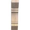 thumbnail image 2 of Ekena Millwork 6"W x 18"D x 26"H Olympic Slat Rough Sawn Bracket, Douglas Fir, 2 of 4