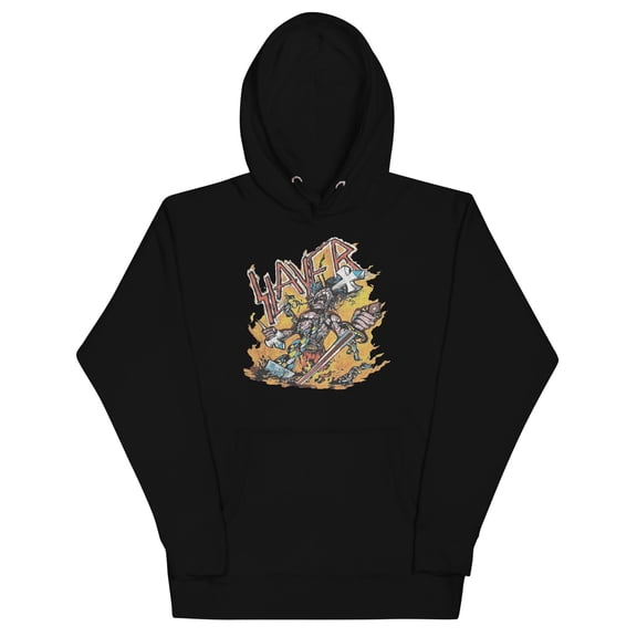 Slayer Slain by the Sword Classic Unisex Hoodie - Black - Small
