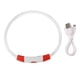 thumbnail image 2 of Collar De Perro LED, Luces De Perro Recargables Collar De Seguridad Reutilizable Para Caminar Por La Noche, 2 of 7