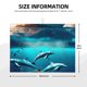 thumbnail image 2 of Fotbe Hawaiian Ship Dolphin Alfombrilla de Secado para Cocina con Estampado, 18x24 Pulgadas, 2 of 7