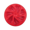 thumbnail image 2 of Set de 7 moldes de silicona para tarta de cavidad | Molde de horno rojo verde para pizza jabón de pan de maíz con bollos de maíz gelatina de chocolate | Moho antiadherente reutilizable 20x20x4cm, 2 of 7