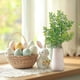 thumbnail image 5 of Tallo de vegetación artificial, ramo de follaje artificial, arreglo realista de plantas con hojas simuladas, 42 cm, para boda, centro de mesa, decoración del hogar, 5 of 6