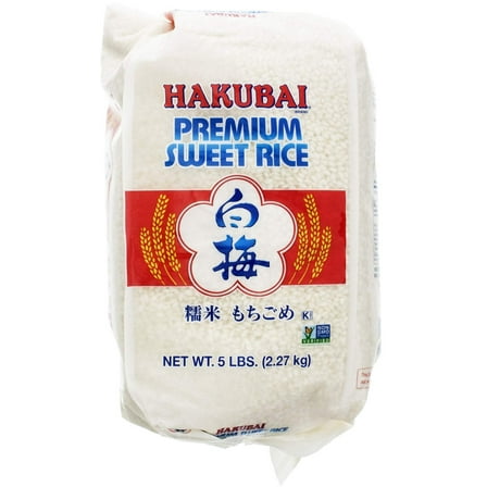 Hakubai Sweet Rice, 5-Pound BSL1 