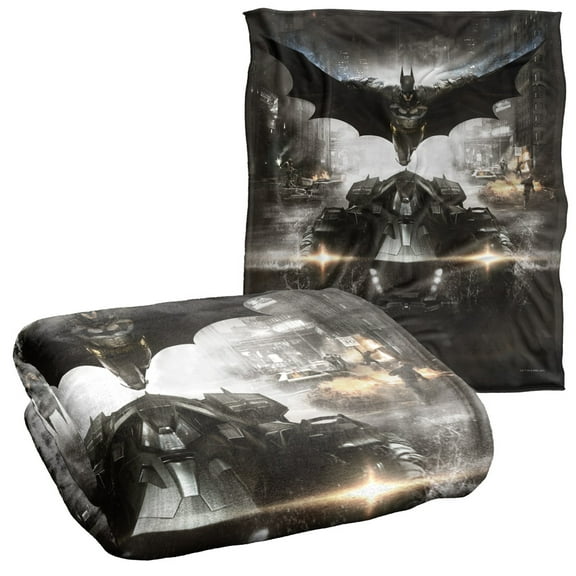 Batman Arkham Knight Poster Officially Licensed Silky Touch Super Soft Throw Blanket 50' x 60'