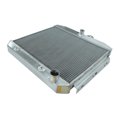 thumbnail image 3 of 3 Row Aluminum Core Light Radiator For 1955-1957 Chevy Block V8 150 210 Bel Air, 3 of 11