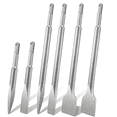 thumbnail image 1 of SDS Plus Chisel Set,6pcs Tile Chisel Spade Chisel Drill Hammer Chisel Set for Concrete,Masonry,Tiles,Tile Adhesive, 1 of 8