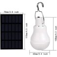 thumbnail image 2 of Solar Lamp Camping, Solar Bulb Portable Solar Powered Led Light Solar Lamp With Solar Panel For Outdoor Lighting Hiking Camping Fishing Tent, 2 of 5