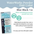 thumbnail image 5 of Water Works Permanent Powder Hair Color #21 Blue Black (6 Pack), 5 of 6