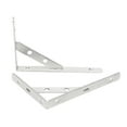thumbnail image 3 of Axioma 2Pcs Wall Mounted L Shape Triangle Shelf Brackets High Load Wall Supports 8" L Shaped 8 inches, 3 of 7
