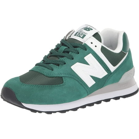 New Balance Mens 574 V2 Pebbled Sport Sneaker 10.5 Nightwatch Green/White