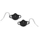 thumbnail image 1 of Fiudx Pendientes En Máscara Creativos En Moda para Mujer Pendientes En Máscara En Damas Joyería, 1 of 2