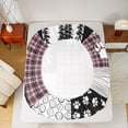 thumbnail image 5 of Homewish Happy Camping Full Size Sheets,Safari Deer Bear Bed Sheets,Country Farmhouse Lodge Sheet Sets For Men Women,Ultra Soft Home Decor,4pcs, 5 of 7