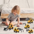 thumbnail image 6 of Gqtwoy Pullback Engineering Vehicle Toy, Excavator Model, Construction Car, Random Gift Box, Simulation Vehicle, Inertia Car, Heavy Machinery Toy, Birthday Present, Construction Site Play, 6 of 9