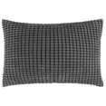thumbnail image 1 of Unique Bargains Housse de Coussin Décorative en Velours Côtelé Doux Rayé, 1 of 9