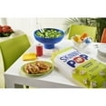SkinnyPop Original Popcorn, 14 oz -3pk, With Olive White Bowl By OMA