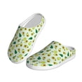 thumbnail image 2 of Yiaed Cartoon Fruit Print Slippers Fuzzy Warm Cozy Slippers Non Slip House Slippers For Indoor Outdoor Slippers House Slippers-35/36, 2 of 7
