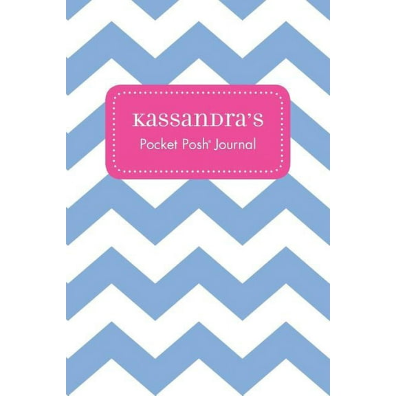 Kassandra's Pocket Posh Journal, Chevron (Paperback)