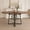 1 Table, variant on LHYY 47 Inch Extendable Round Dining Table for 4-8 with Storage,Walnut Finish Circle Dining Table with Metal Frame Thickened Top,Multi-Functional Kitchen Living Room Table