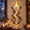 B, variant on Jesus Light of Heaven Christmas Wall Hanging, Illuminated Nativity Wall Decor with Warm Lighting, Religious Christmas Stairway Decoration for Living Room Entryway and Home (A)